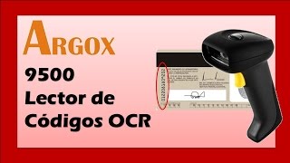 Lector de Códigos OCR para documentos Oficiales IFE Pasaporte entre otros  Argox 9500 [upl. by Mis]