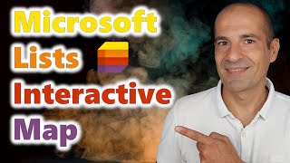 How to create an interactive map in Microsoft SharePoint lists [upl. by Furnary]