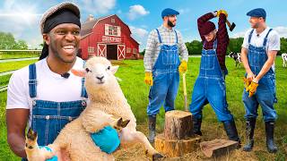 SIDEMEN BECOME FARMERS FOR 24 HOURS [upl. by Lorusso]