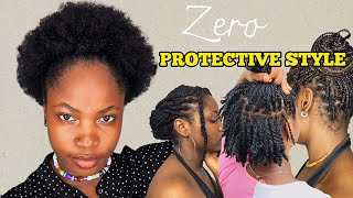 Grow Your Natural Hair WITHOUT Protective Styling tips to follow [upl. by Rollin]