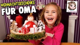 GESCHENK BASTELN für Oma zu Weihnachten 🎅 Die Spielzeugtester [upl. by Siegel]