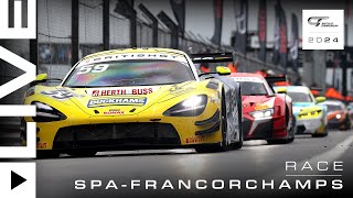 LIVE  Race  Spa Speedweek  2024 British GT [upl. by Yerdna781]