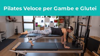 Pilates Veloce per Gambe e Glutei  Esercizi di Pilates a casa [upl. by Mascia]