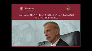 Luca Serianni e la storia dellitaliano [upl. by Leumel]