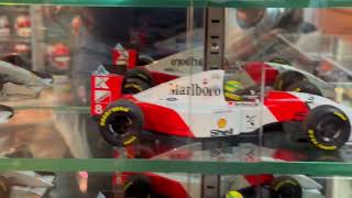 F1 diecast 118 minichamps bbr spark mini helmet 12 [upl. by Icyac]