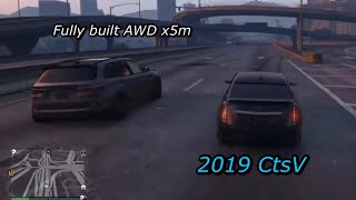 GTA 5 Racing  V STR vs Rebla GTS [upl. by Afatsom431]