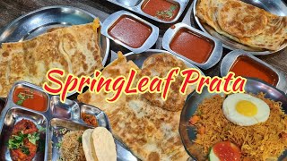 Springleaf Prata Place  Tampines Safra  Indian Cuisine [upl. by Noskcire]