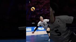 52second Megarally🤯🔥 Japan v Slovenia VNL バレーボール volleyball волейбол voleibol nishida ishikawa ran [upl. by Phillip]