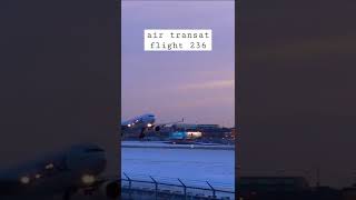 air transat flight 236  Landing at Luton airport [upl. by Sherborn302]