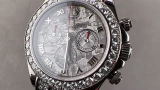 Rolex Daytona Meteorite 116599RBR Rolex Watch Review [upl. by Arocal]