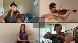 Tenerife Sea  String Quartet Cover by Iron City Strings [upl. by Yuji]