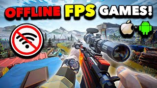 TOP 10 OFFLINE MOBILE FPS GAMES WORTH PLAYING IN 2024 [upl. by Rotceh]