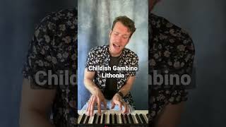 Childish Gambino  Lithonia Cover childishgambino lithonia piano cover singing [upl. by Eilak]