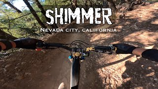 MTB Nevada City CA  Shimmer  Parliament Trails [upl. by Olin80]