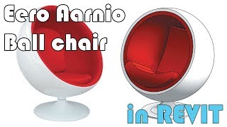 Learn Revit in 5 minutes Ball chair Eero Aarnio Style Ball Chair [upl. by Rianna]