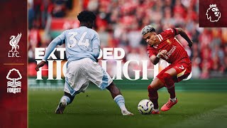 Extended Highlights Liverpool 01 Nottingham Forest  Reds first Premier League defeat [upl. by Ainek449]