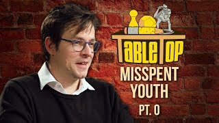 TableTop BONUS CLIP Wil Wheaton amp Friends Create the World of Misspent Youth [upl. by Bachman]