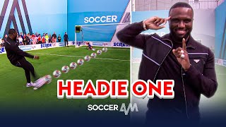 Headie One sends the keeper the WRONG way  Soccer AM PRO AM [upl. by Kreg425]