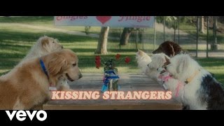 DNCE  Kissing Strangers Lyric Video ft Nicki Minaj [upl. by Cho]