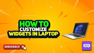 How to customize widgets in laptop 2024 [upl. by Vas]