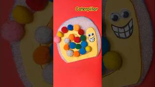 Easy Caterpillar craft New Creative Craft ideas caterpillar trending art craft diy shorts [upl. by Ludovick902]