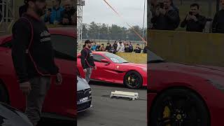 FERRARI PORTOFINO vs TESLA MODEL S PLAID  402m  top speed confira [upl. by Signe]