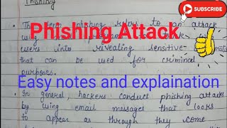 Phishing  what is phishing  explain phishing attack  Lecture 36 [upl. by Assenab]