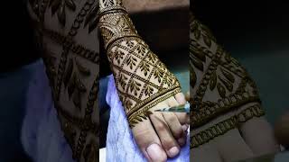 beautiful mehndi designs trendingshorts trendingvideo mehandi shortvideo kptmehndi4695 [upl. by Bolt299]