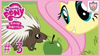 My Little Pony Explore Ponyville  Fluttershys Cottage  Game for kids [upl. by Lounge]