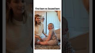 First born vs Second born funny video [upl. by Annaear498]