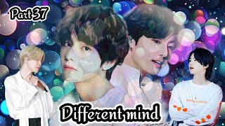 💘Different mind💘 💘Part 37💘 💘hindi dubbing💘 taekookff yoonminff btsff 💜 [upl. by Roxane39]