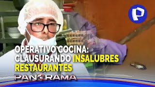 ¡Exclusivo Operativo cocina clausurando insalubres prácticas culinarias [upl. by Tressia526]