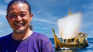 Hes Sailing 3000 Miles to Hawaii on An Ancient Ship [upl. by Lienad]