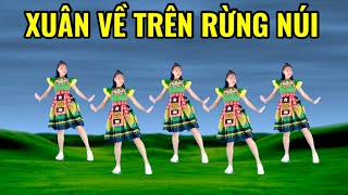 XUÂN VỀ TRÊN RỪNG NÚI ZUMBA  BĐ LONG TRẦN👉bài hướng dẫn bấm 🔽link dưới [upl. by Reppart]