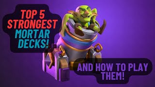 TOP 5 STRONGEST MORTAR DECKS THIS SEASON [upl. by Llehctim]