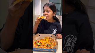 Dominos Cheese volcano pizza review🍕🧿 minivlog305 shorts bengalivlog shopping [upl. by Nade]