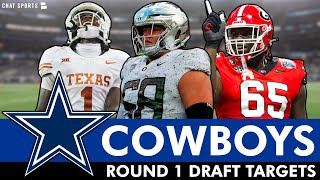 UPDATED Cowboys Draft Targets After Week 1 Of NFL Free Agency  Dallas Cowboys Draft Rumors [upl. by Raffo]