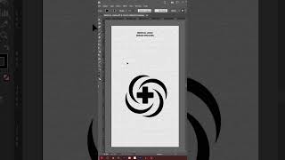 Medical logo design process in Adobe illustrator  simple logo idea [upl. by Jorgenson]