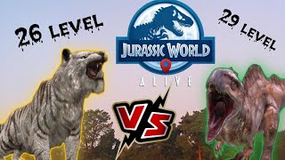 Rivaly began💥  🔥SAH PHANTHERA 🔥Vs 🔥CONCATOSAURUS🔥  Jurassic world alive  V38 [upl. by Lydell]