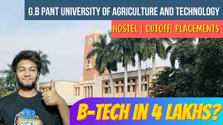 Pantnagar University Review  Hostel Cutoff Placement  GB Pant University Of Agriculture amp Tech [upl. by Adneram]