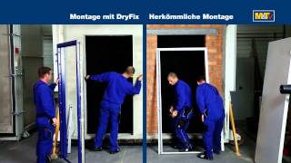 Produktvergleich Mörtelmontage mit Hörmann DryFix Zarge [upl. by Ranee866]