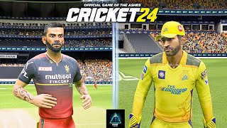 Last Stream of the year RCB vs CSK  Cricket 24 live  RohitKalotra [upl. by Llertnahs]