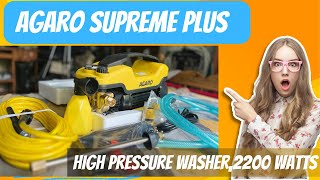 Agaro High Pressure Washer Unboxing and Testing [upl. by Ranita]