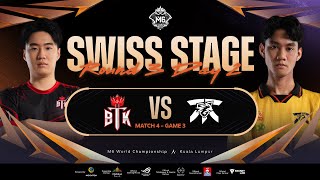 FIL M6 Swiss Stage Day 4  BTK vs FNOP Game 3 [upl. by Binetta]