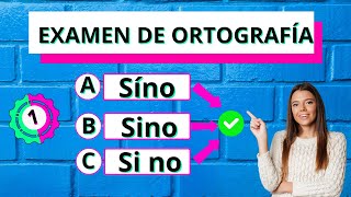 Quiz de Ortografía✅ ¿Acertaste todas ortografía quiz gramática trivia testdivertidos [upl. by Yelmene]