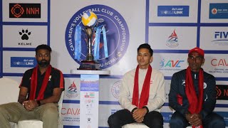 Pree match press conference Cava men´s club volleyball championship 2081 [upl. by Anselm207]