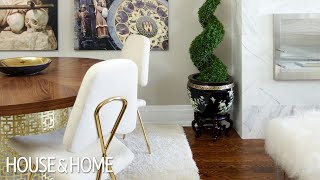 Interior Design — Luxurious amp Glam Small Townhouse Makeover [upl. by Ellehsram906]