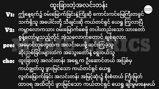 ထူးခြားတဲ့အလင်းတန်း  Lyrics  New Myanmar Christmas Song 2025 [upl. by Arias620]