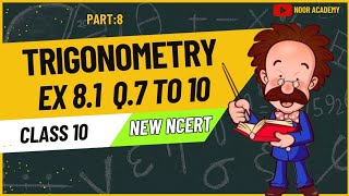 Q78910 ex81 trigonometry class 10 maths new ncert  boardquestion2025 boardpreparation [upl. by Celle]