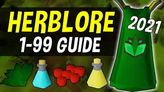 A Complete 199 Herblore Guide for Oldschool Runescape in 2021 OSRS [upl. by Treble364]